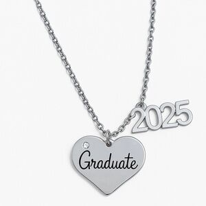 Girls Graduation Necklace, 2025 Grad Jewelry